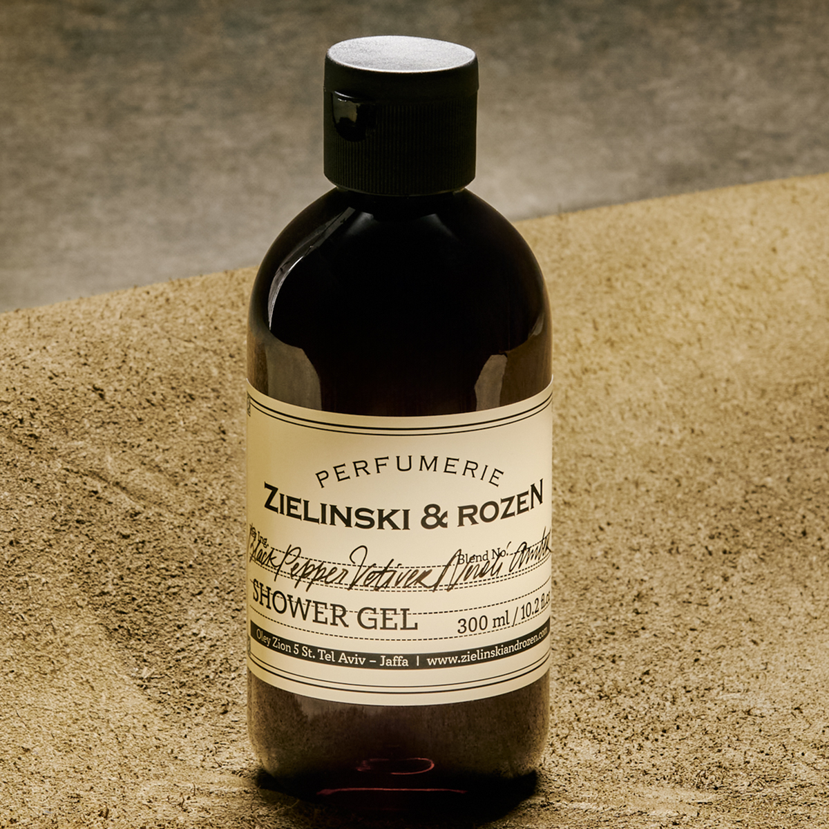 Zielinski & Rozen Shower Gel Black Pepper Vetiver Neroli Amber 300ml