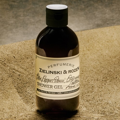 Zielinski & Rozen Shower Gel Pink Pepper Elemi Cinnamon Leather 300ml