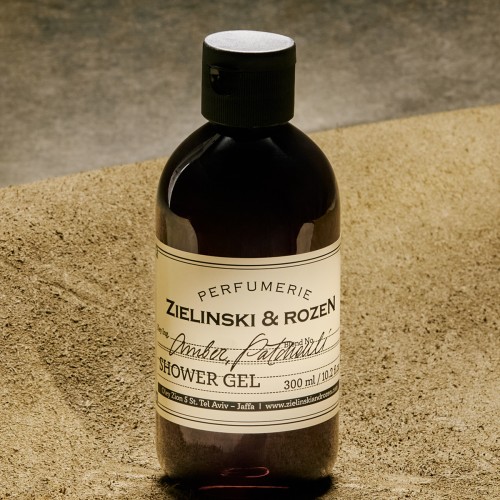 Zielinski & Rozen Shower Gel Moss Amber Patchouli 300ml - Spicy woody body wash