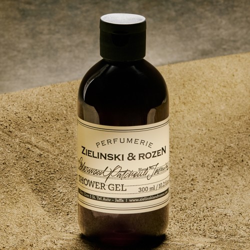 Zielinski & Rozen Shower Gel Cedarwood Patchouli Jasmine 300ml - Woody floral body wash