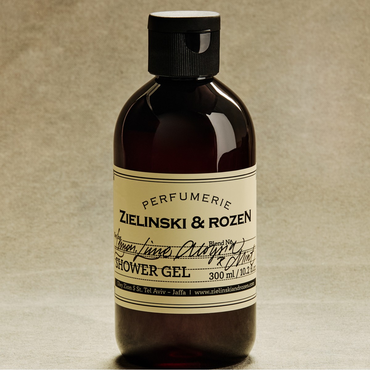 Zielinski & Rozen Shower Gel Lemon Lime Aloysia Mint 300ml - Fresh citrus αφρόλουτρο