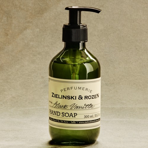 Zielinski & Rozen Liquid Soap Black Vanilla 300ml - Gourmand σαπούνι χεριών με μαύρη βανίλια