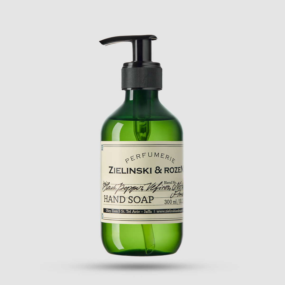 Zielinski & Rozen Liquid Soap Black Pepper, Vetiver, Neroli, Amber 300ml - Signature amber spicy σαπούνι