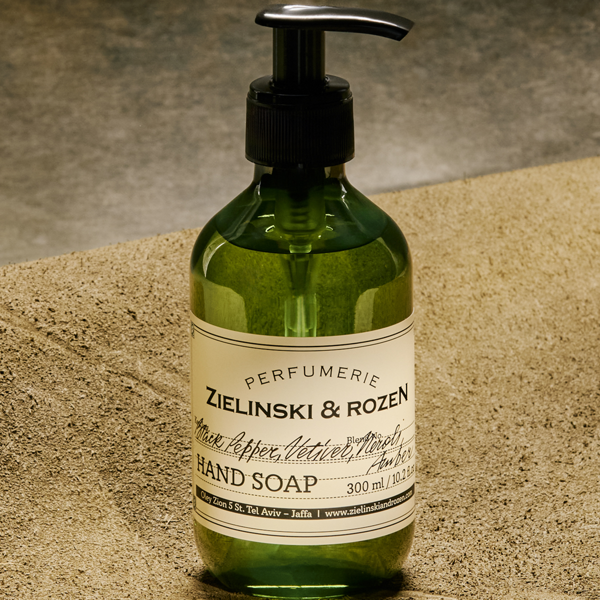 Zielinski & Rozen Liquid Soap Black Pepper, Vetiver, Neroli, Amber 300ml - Signature amber spicy σαπούνι