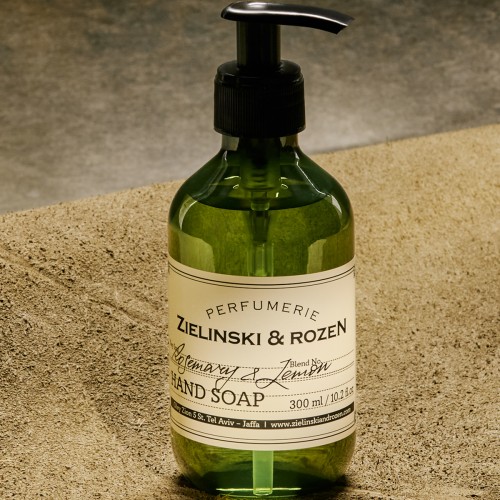 Zielinski & Rozen Liquid Soap Rosemary & Lemon 300ml - Φρέσκο αρωματικό σαπούνι χεριών