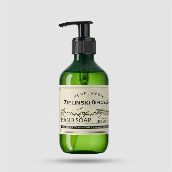 Υγρό Σαπούνι Liquid Soap Lemon, Lime, Aloysia, Mint 300ml – Zielinski & Rozen
