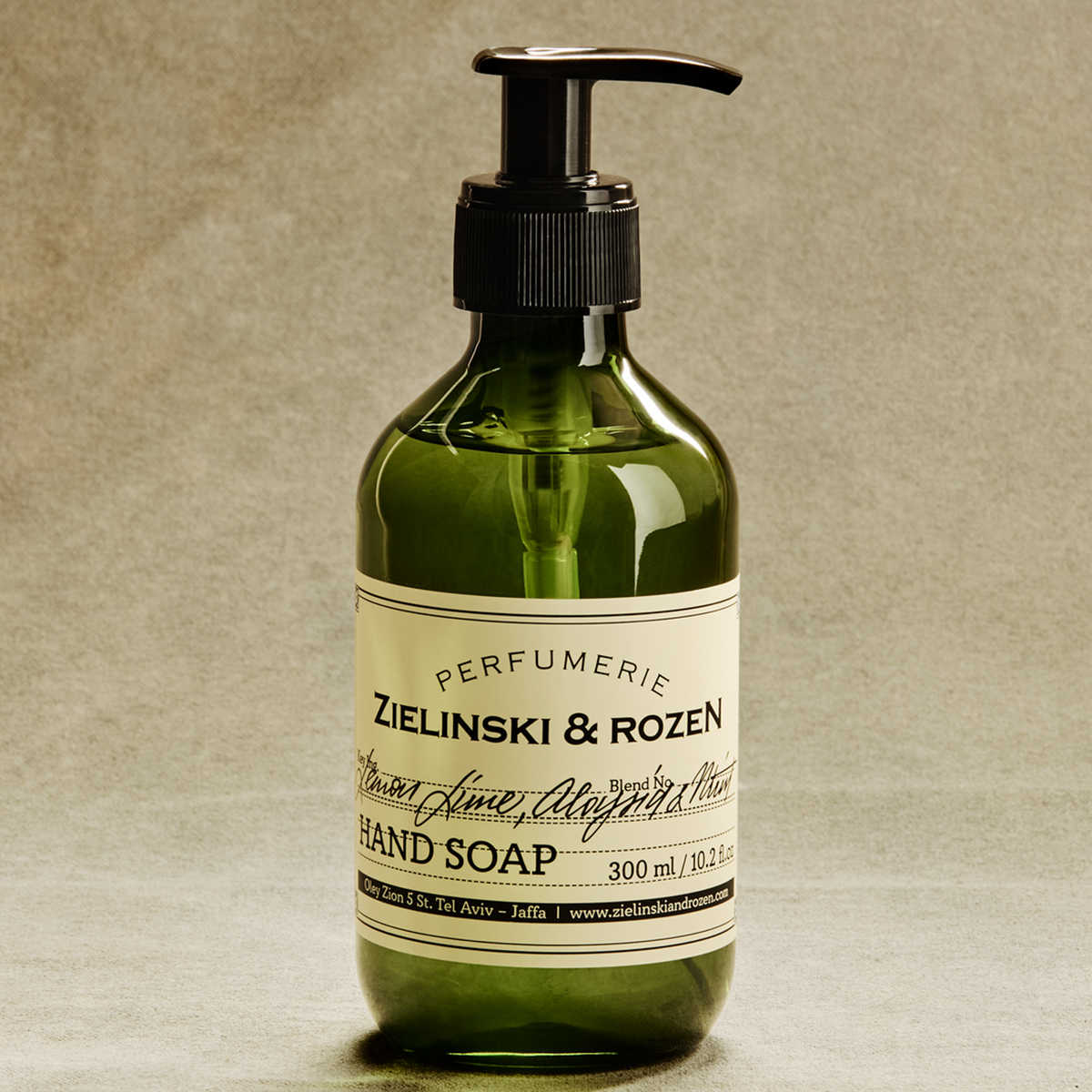 Zielinski & Rozen Liquid Soap Lemon, Lime, Aloysia, Mint 300ml - Fresh citrus σαπούνι χεριών