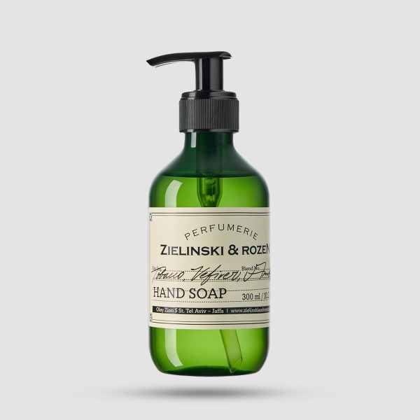Υγρό Σαπούνι Liquid Soap Tobacco, Vetiver, Amber 300ml – Zielinski & Rozen
