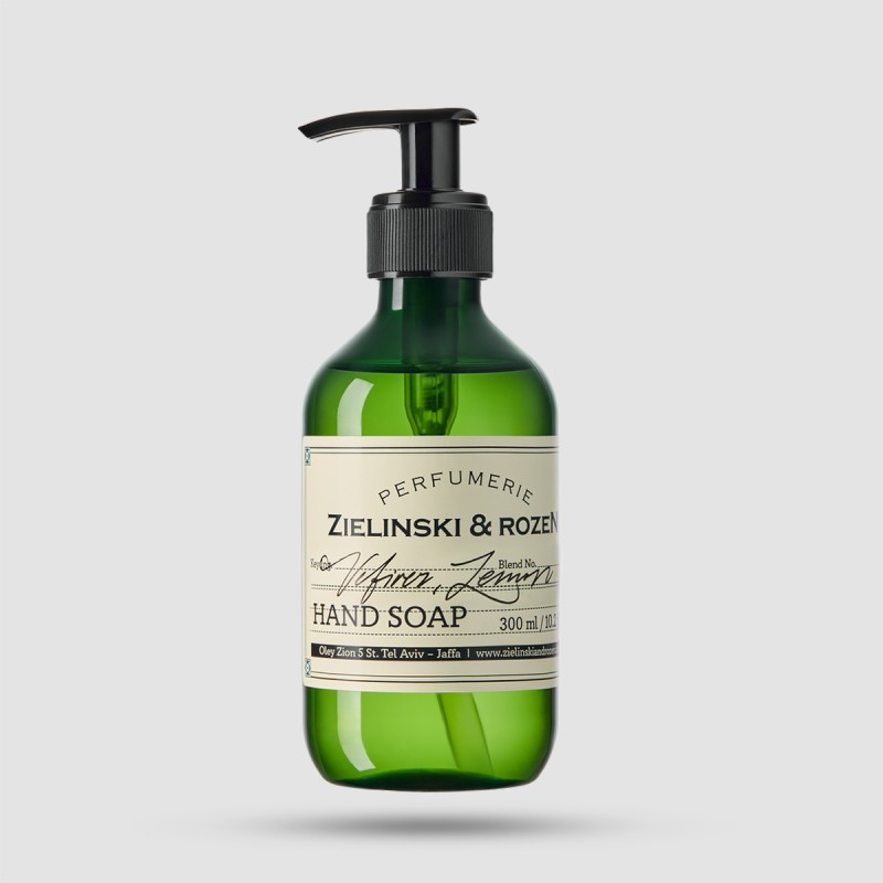 Υγρό Σαπούνι Liquid Soap Vetiver, Lemon 300ml – Zielinski & Rozen