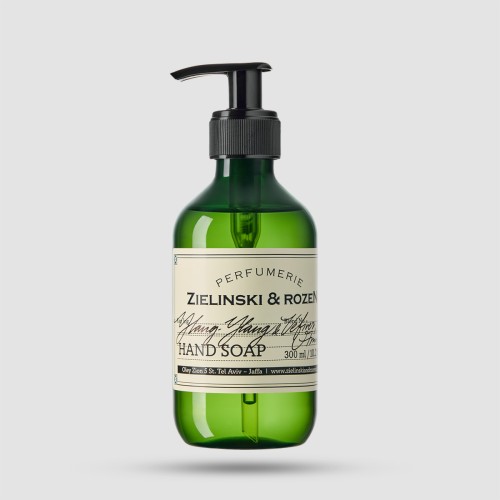 Zielinski & Rozen Liquid Soap Ylang-Ylang & Vetiver, Amber 300ml - Εξωτικό floral σαπούνι χεριών