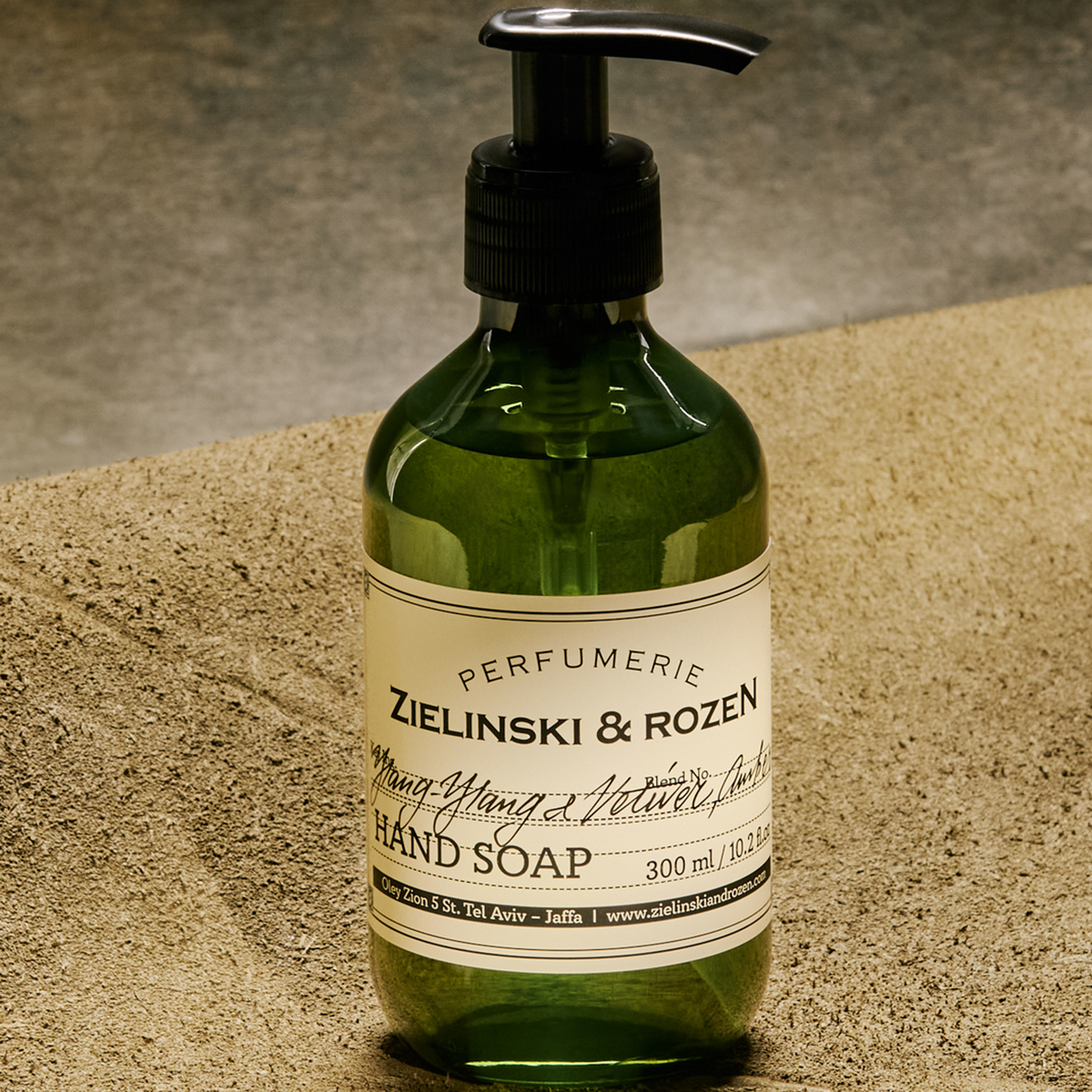 Zielinski & Rozen Liquid Soap Ylang-Ylang & Vetiver, Amber 300ml - Εξωτικό floral σαπούνι χεριών