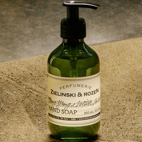 Zielinski & Rozen Liquid Soap Ylang-Ylang & Vetiver, Amber 300ml - Εξωτικό floral σαπούνι χεριών