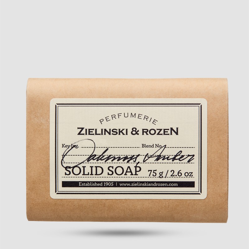 Σαπούνι σε Μπάρα Oakmoss & Amber 75g – Zielinski & Rozen