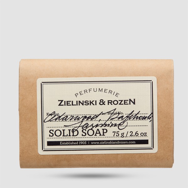 Σαπούνι σε Μπάρα Cedarwood, Patchouli, Jasmine 75g – Zielinski & Rozen