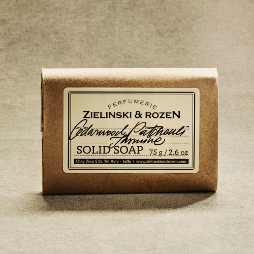 Zielinski & Rozen Solid Soap Cedarwood Patchouli Jasmine 75g
