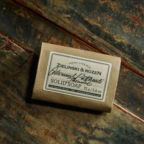 Zielinski & Rozen Solid Soap Cedarwood Patchouli Jasmine 75g