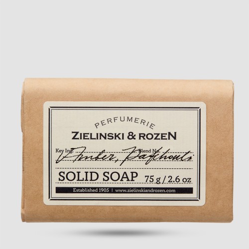 Zielinski & Rozen Solid Soap Oakmoss & Amber 75g woody fougère