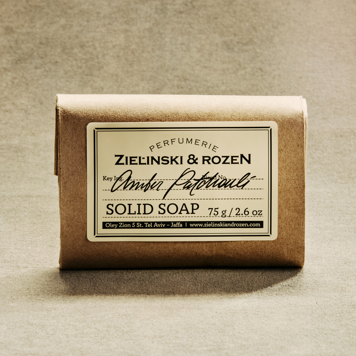 Zielinski & Rozen Solid Soap Oakmoss & Amber 75g woody fougère