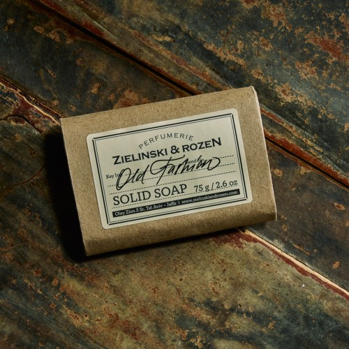 Zielinski & Rozen Σαπούνι Μπάρα Old Fashion 75g - Φρέσκο άρωμα με μεταλλικό κουτί