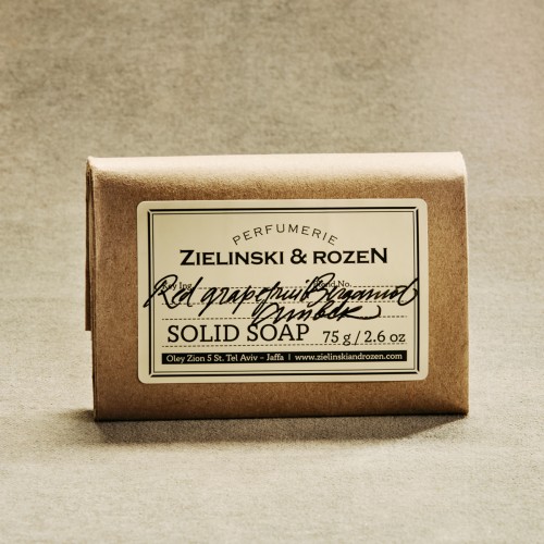 Zielinski & Rozen Σαπούνι Μπάρα Red Grapefruit Bergamot Amber 75g - Φρέσκο εσπεριδοειδές