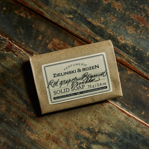 Zielinski & Rozen Σαπούνι Μπάρα Red Grapefruit Bergamot Amber 75g - Φρέσκο εσπεριδοειδές