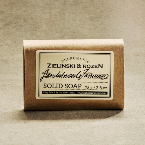 Zielinski & Rozen Solid Soap Sandalwood Jasmine 75g σαπούνι μπάρα