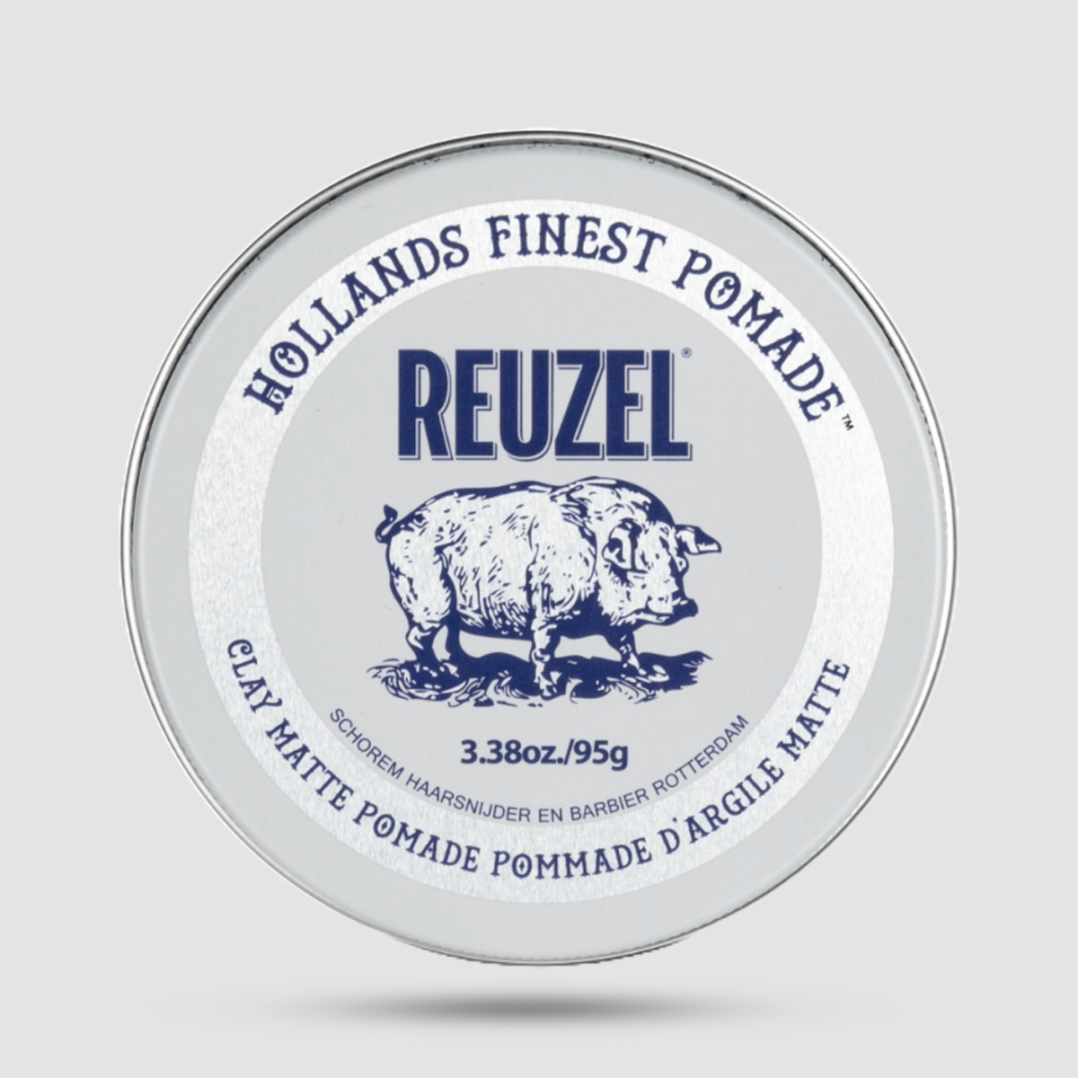 Reuzel Clay Matte Pomade 95g - Πομάδα styling με φυσική πήλο και matte φινίρισμα