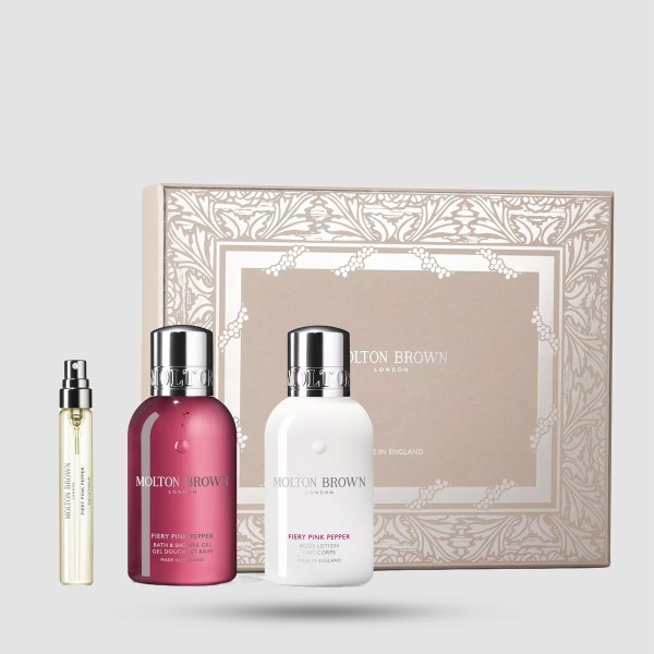 Σετ Δώρου Ταξιδιού Molton Brown Fiery Pink Pepper