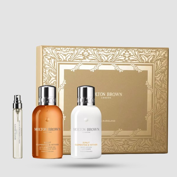 Σετ Δώρου Ταξιδιού Molton Brown Sunlit Clementine & Vetiver