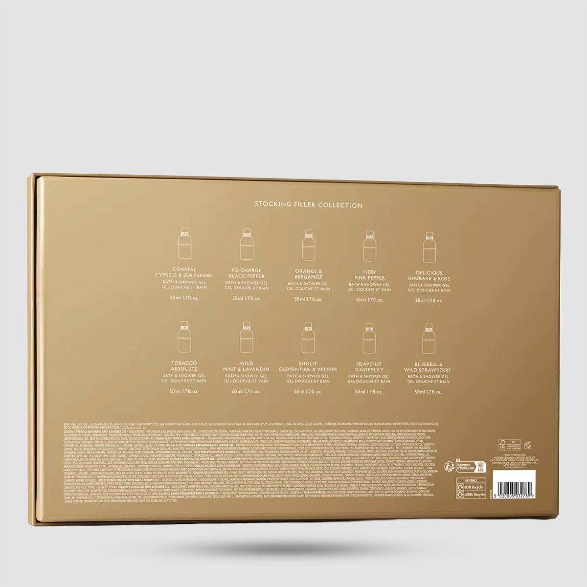 Molton Brown Stocking Filler Gift Set - Συλλογή 10 αφρολούτρων 50ml με ξυλώδη εσπεριδοειδή ανθικά αρώματα