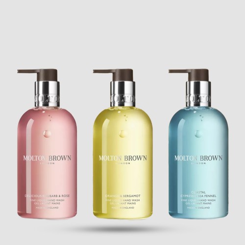 Σετ Υγρών Σαπουνιών Χεριών Molton Brown Floral & Aromatic – 3 x 300ml