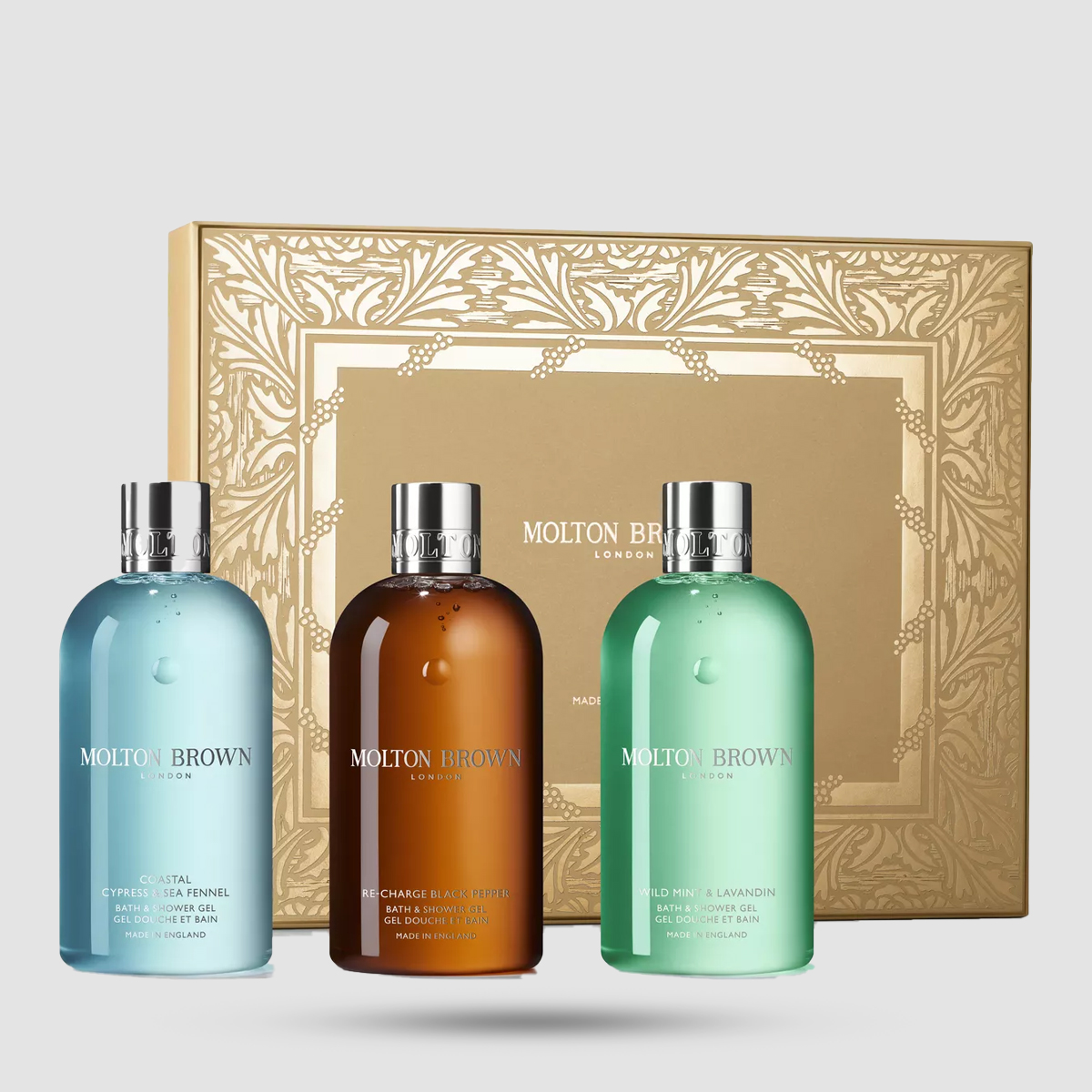 Σετ Αφρόλουτρων Molton Brown Woody & Aromatic – 3 x 300ml