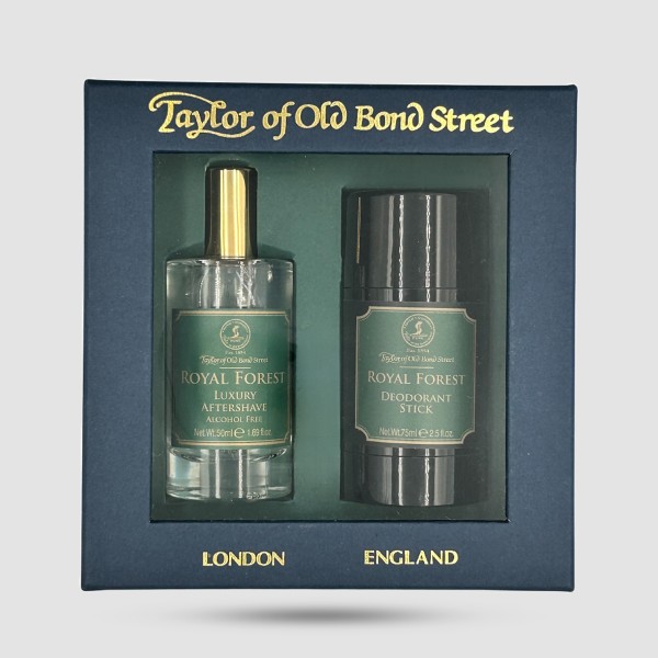 Taylor of Old Bond Street Royal Forest Gift Set – Aftershave & Αποσμητικό