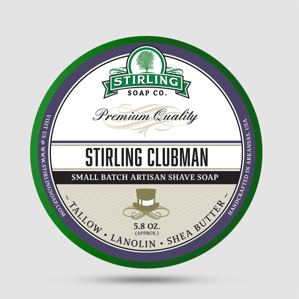 Stirling Soap Company Clubman Σαπούνι Ξυρίσματος 155g