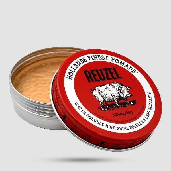 Reuzel Red Pomade - Πομάδα για Μέτριο Κράτημα & Έντονη Λάμψη (95g)