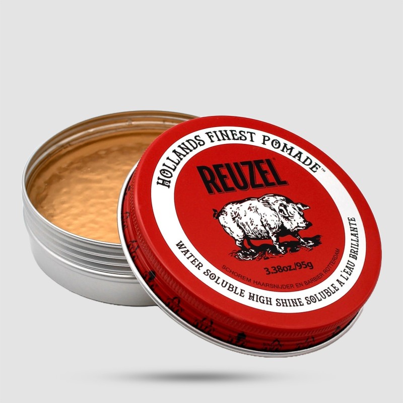 Reuzel Red Pomade - Πομάδα για Μέτριο Κράτημα & Έντονη Λάμψη (95g)
