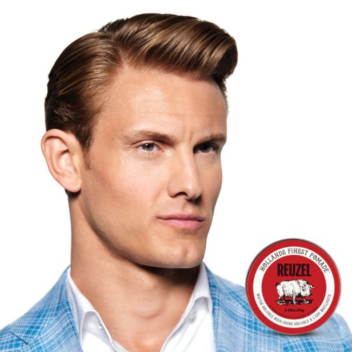 Reuzel Red Pomade 95g - Πομάδα μέτριο κράτημα έντονη λάμψη water soluble