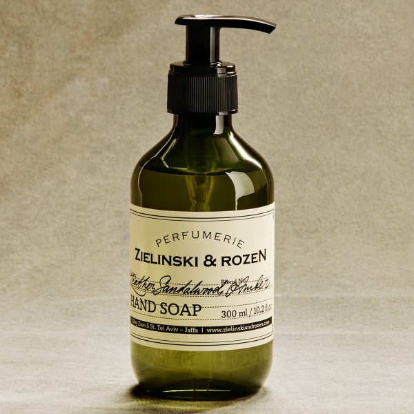 Υγρό Σαπούνι Liquid Soap Leather, Sandalwood, Amber 300ml – Zielinski & Rozen
