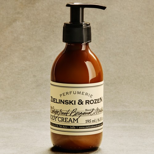 Zielinski & Rozen Body Cream Red Grapefruit Bergamot Amber 195ml - Πολυτελής Κρέμα Σώματος Fresh Citrus