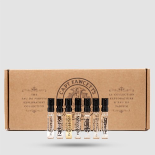 Captain Fawcett Eau de Parfum Exploratory Collection - Discovery Set with 7 Fragrances in Gift Box