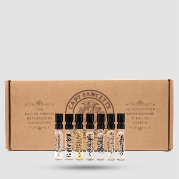 Captain Fawcett Eau de Parfum Exploratory Collection – Discovery Set