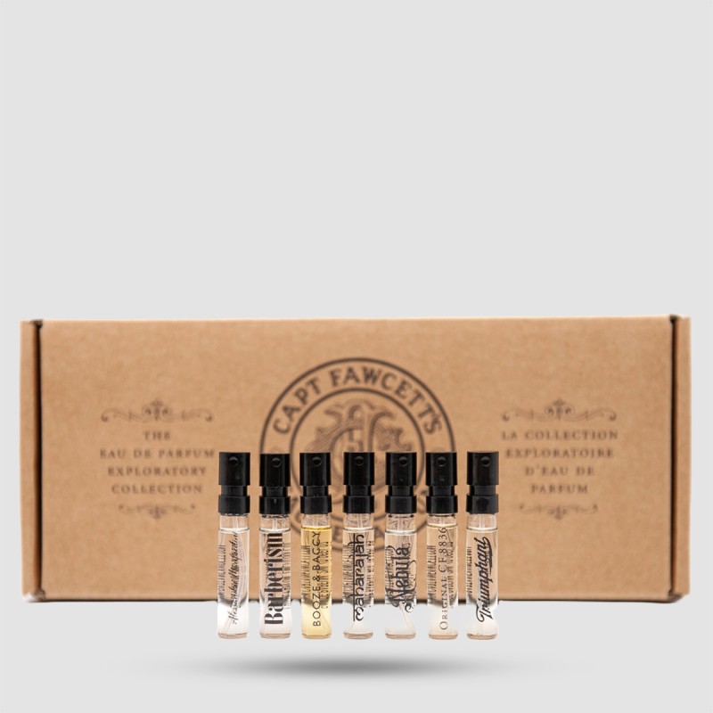 Captain Fawcett Eau de Parfum Exploratory Collection – Discovery Set