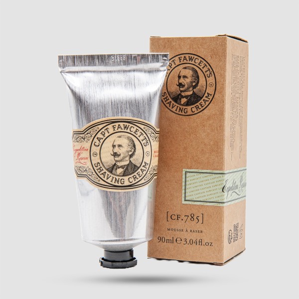 Captain Fawcett Expedition Reserve Luxury Shaving Cream – 90ml Travel Size