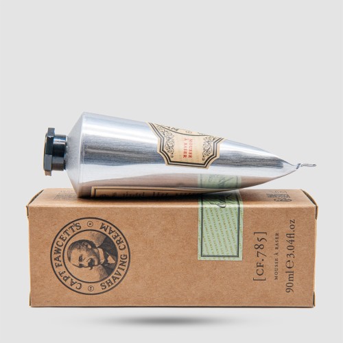 Captain Fawcett Expedition Reserve Shaving Cream Travel Size 90ml - Premium Shaving Cream in Metal Tube