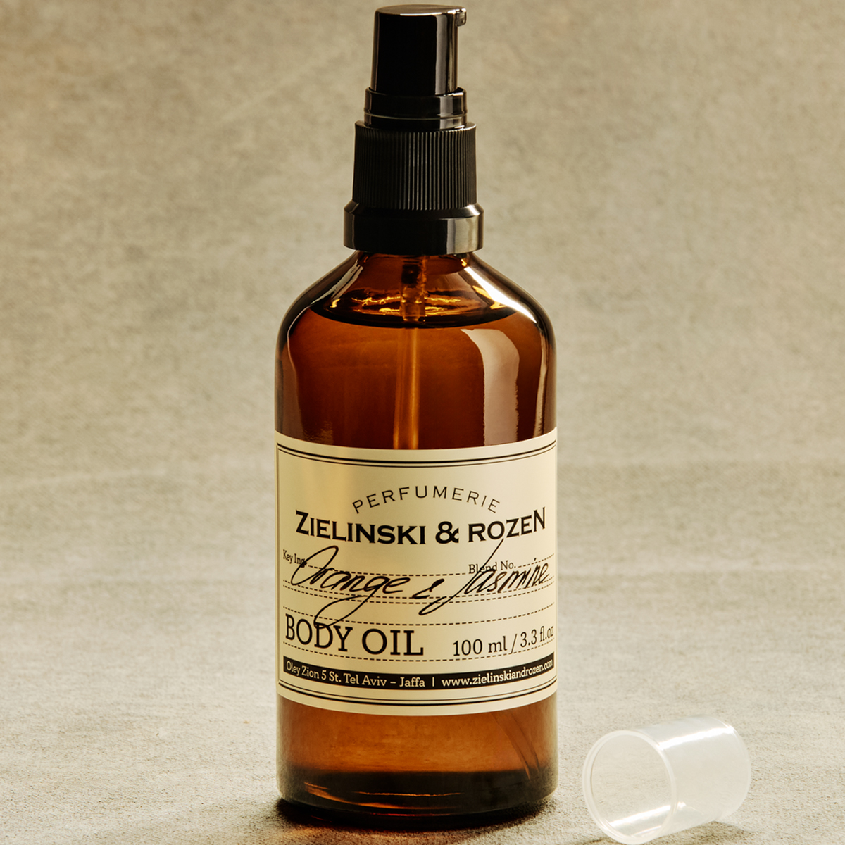 Zielinski & Rozen Body Oil Orange & Jasmine 100ml - Αναπλαστικό Λάδι Σώματος Floral Citrus