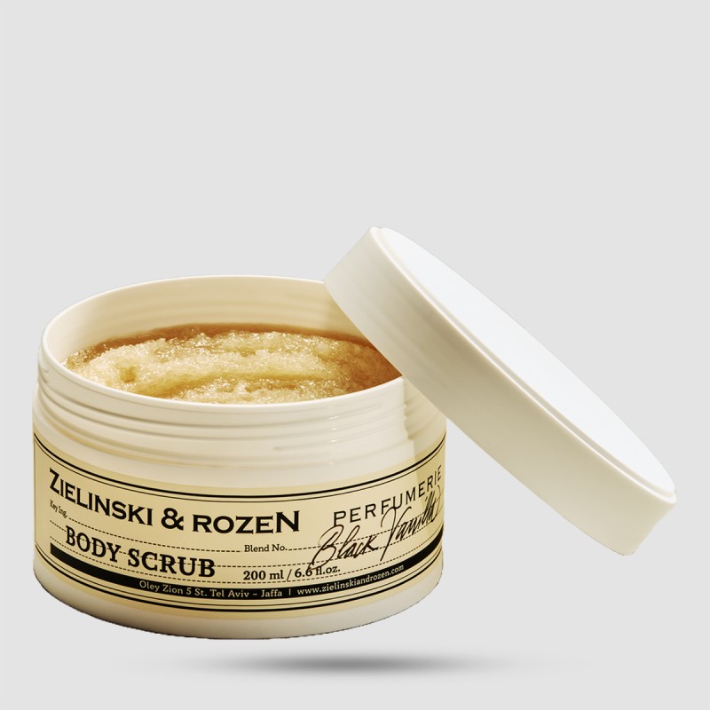 Scrub Σώματος Black Vanilla 200ml – Zielinski & Rozen
