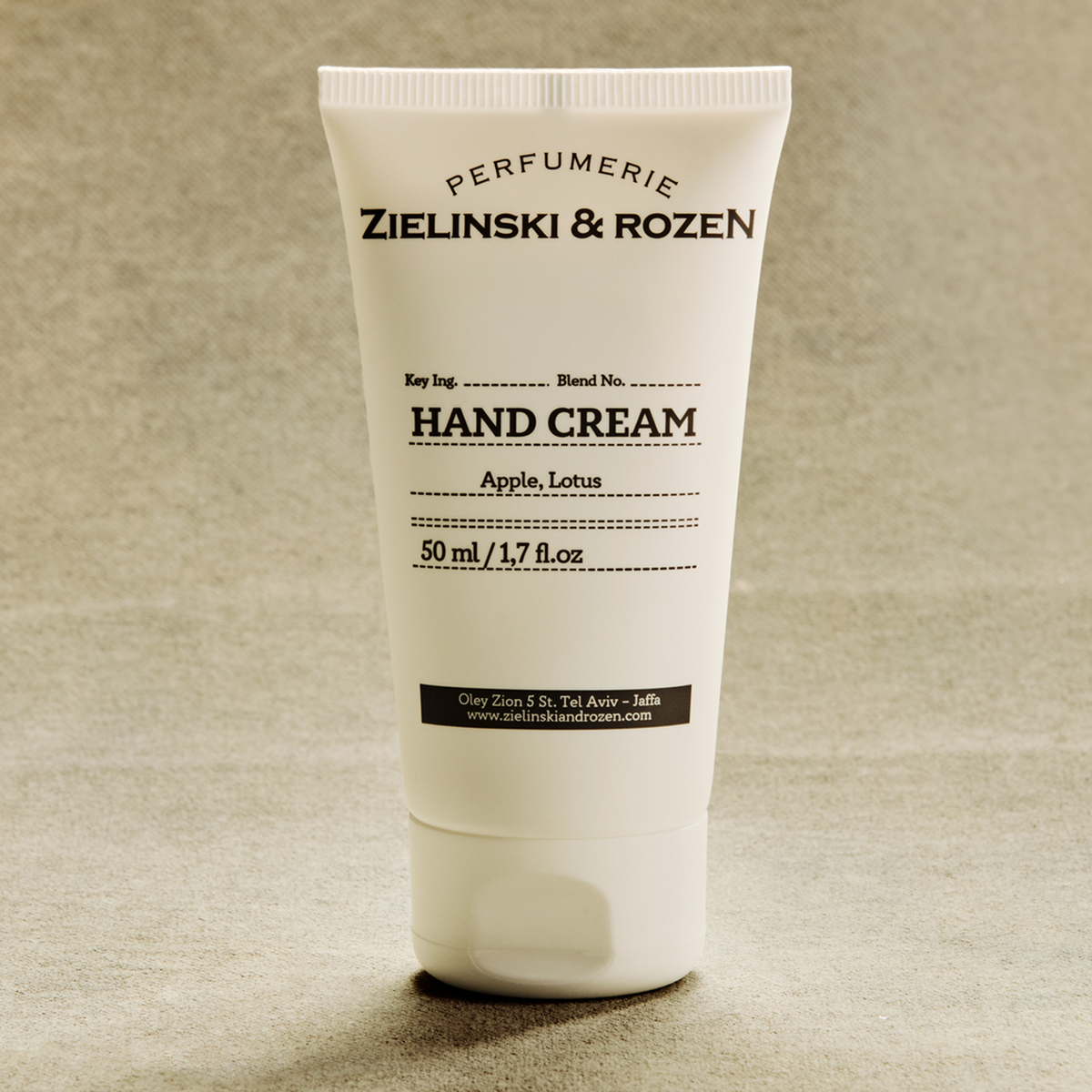 Zielinski & Rozen Apple Lotus Hand Cream 50ml - Fruity Floral with Vitamin E