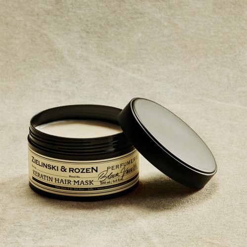 Zielinski & Rozen Keratin Hair Mask Black Vanilla 200ml - Gourmand with Keratin