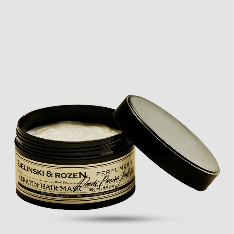 Keratin Hair Mask Peach, Passion Fruit, Musk 200ml – Zielinski & Rozen