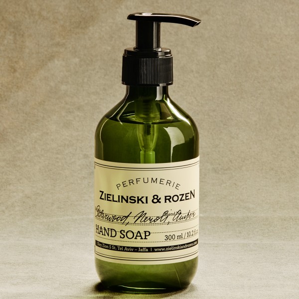 Liquid Soap Cedarwood, Neroli, Amber 300ml – Zielinski & Rozen